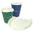 Liplid Deckel / Coffee To Go Becher / weiß / 80mm (PACK=50 STÜCK) Produktbild Additional View 1 S