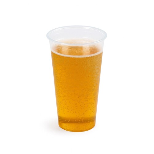 PS Trinkbecher 0,5l / transparent Ø94,7mm / mit Eichstrich / Kaltgetränke (PACK=65 STÜCK) Produktbild Additional View 1 L