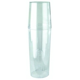 Becherspender Kunststoff 2-teilig für 60 Becher mit Ø70,3mm glasklar Produktbild
