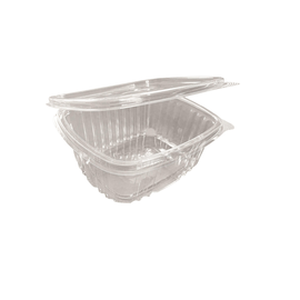 Klappbox Klara one touch RPET 128x107x51mm 375g mit anhängendem Deckel (PACK=50 STÜCK) Produktbild