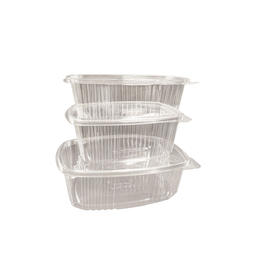 Klappbox Klara one touch RPET 146x120x53mm 500g mit anhängendem Deckel (PACK=50 STÜCK) Produktbild