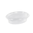 PET Salatschalen oval mit Klappdeckel 144x115x50mm / 375ml / transparent / 2110-161 (PACK=50 STÜCK) Produktbild Additional View 1 S