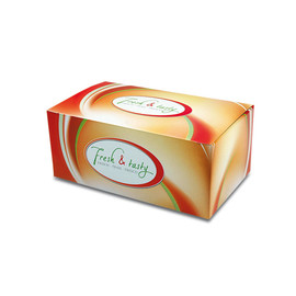 Snack-Faltbox Fresh & Tasty 144x85x60mm (PACK=500 STÜCK) Produktbild