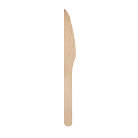 Messer Holz 160mm natur unbeschichtet (PACK=100 STÜCK) Produktbild