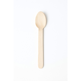Kaffeelöffel Holz 140mm unbeschichtet (PACK=100 STÜCK) Produktbild