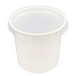 Dressingbecher PP Ø70,3mm 60mm 125ml weiß (PACK=100 STÜCK) Produktbild