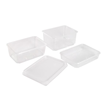 PP Uni Schale 180x133x35mm 500g transparent (PACK=50 STÜCK) Produktbild Additional View 2 S