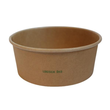 Salatschale braun Kraft / Logisch öko PLA-Beschichtung / 750ml / Ø150mm / 60mm Biologisch abbaubar (KTN=300 STÜCK) Produktbild Additional View 1 S