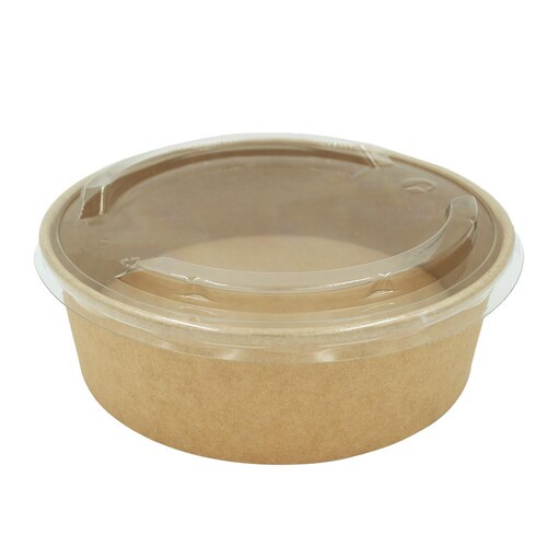 Bowl braun Kraft / PE-Beschichtung 1130ml / Ø183mm / 57mm (KTN=300 STÜCK) Produktbild Additional View 1 L