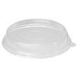 rPET Deckel für Bagasse Salatschalen ecoecho rund 800-1200ml Ø212mm / hoch / transparent / Duni 188061 (PACK=40 STÜCK) Produktbild