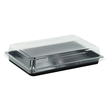 Deckel für Sushi-Schalen APET 220x140x30mm transparent (KTN=280 STÜCK) Produktbild Additional View 1 S