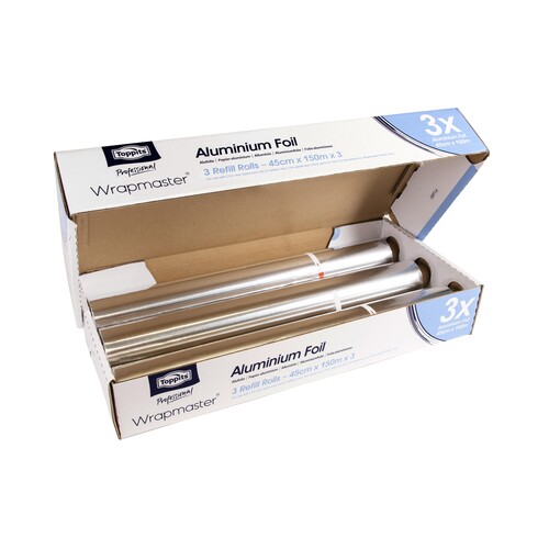 Alufolie 45cmx150m Wrapmaster 24C85 (KTN=3 ROLLEN) Produktbild Additional View 1 L