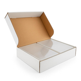 OPP Zuschnitte 1/32 Bogen 12x18cm 20my klar Zellglasersatz Sahneabdeckpapier (PACK=8000 STÜCK) Produktbild