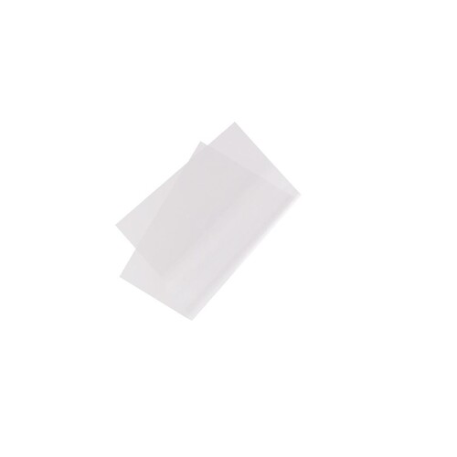 OPP Zuschnitte 1/32 Bogen 12x18cm 20my klar Zellglasersatz Sahneabdeckpapier (PACK=8000 STÜCK) Produktbild Front View L