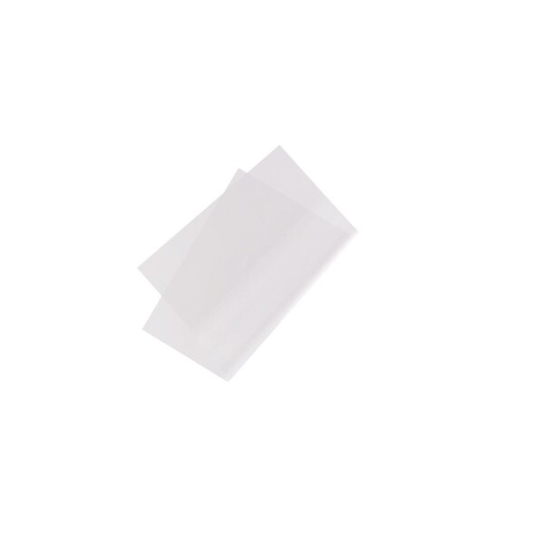 OPP Zuschnitte 1/32 Bogen 12x18cm 20my klar Zellglasersatz Sahneabdeckpapier (PACK=8000 STÜCK) Produktbild Front View XL