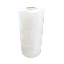 LDPE Maschinenstretchfolie transparent 50cm x 2400m / 15µ / Trio Infinity innen haftend / außen glatt (RLL=17,3 KILOGRAMM) Produktbild