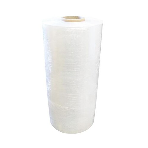 LDPE Maschinenstretchfolie transparent 50cm x 4300m / 8µ / Trio Force / CAST Innen haftend / außen glatt (RLL=16,8 KILOGRAMM) Produktbild Additional View 1 L