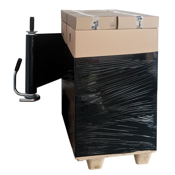 LDPE Handstretchfolie schwarz 50cm x 230m / 20µ (RLL=230 METER) Produktbild Additional View 1 XL