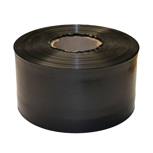 LDPE Schlauchfolie schwarz 350mm x 250m / 100µ (RLL=250 METER) Produktbild Front View L