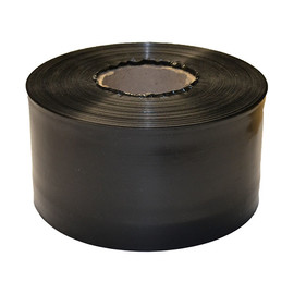 LDPE Schlauchfolie schwarz 300mm x 250m / 100µ (RLL=250 METER) Produktbild