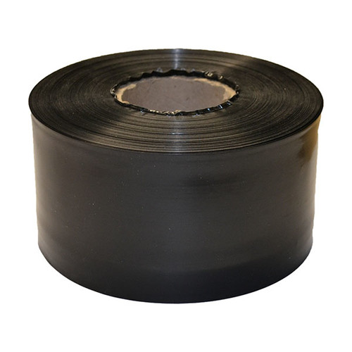LDPE Schlauchfolie schwarz 500mm x 250m / 100µ (RLL=250 METER) Produktbild Front View L