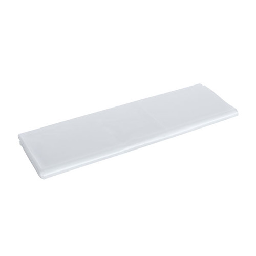 LDPE Schrumpfhaube transparent 1250 + 850 x 2000mm / 125µ mit Seitenfalte Produktbild Front View L
