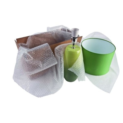 LDPE Luftpolsterfolie transparent 100cm x 100m / 60µ / 2-lagig (RLL=100 METER) Produktbild Additional View 1 L