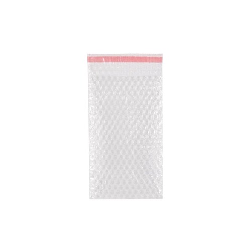 LDPE Luftpolsterbeutel transparent ECO / 150 x 200mm + 50mm Klappe / 80µ 3-lagig / mit Selbstklebeverschluss (KTN=1000 STÜCK) Produktbild