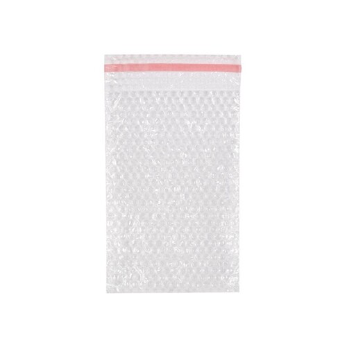 LDPE Luftpolsterbeutel transparent ECO / 200 x 300mm + 50mm Klappe / 80µ 3-lagig / mit Selbstklebeverschluss (KTN=600 STÜCK) Produktbild Additional View 1 L