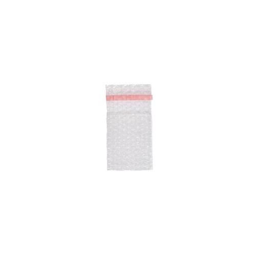 LDPE Luftpolsterbeutel transparent 100 x 120 + 50mm Klappe / 80µ / 3-lagig mit Selbstklebeverschluss (KTN=1250 STÜCK) Produktbild Additional View 1 L