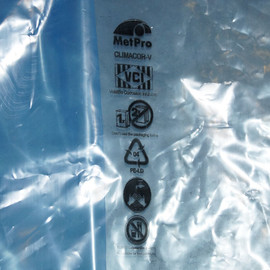 VCI Korrosionsschutz Seitenfaltensack ICB Valeno gelb /1230 + 825 x 1800mm Typ GS - 80µ / S-540 Produktbild