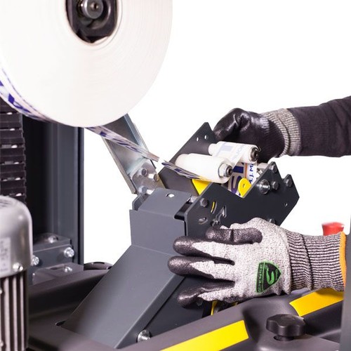 Karton Verschließmaschine Halbautomat automatische Formateinstellung Produktbild Additional View 6 L
