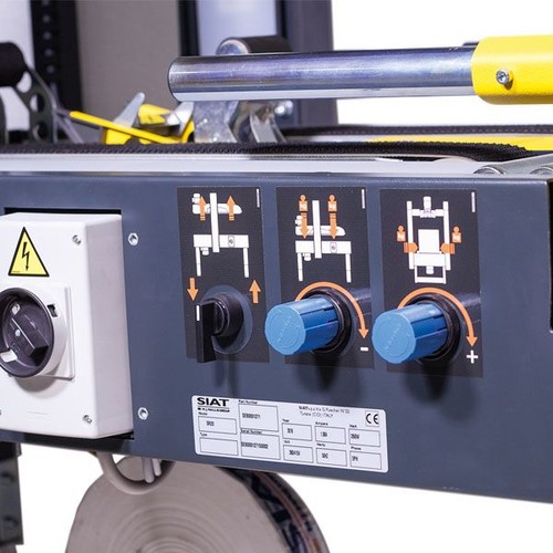 Karton Verschließmaschine Halbautomat automatische Formateinstellung Produktbild Additional View 5 L