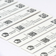 RFID Etiketten 50x50mm weiß Chiptyp: I-Code SLIX-2(NXP) (RLL=1000 STÜCK) Produktbild Additional View 2 S