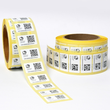 RFID Etiketten 50x50mm weiß Chiptyp: I-Code SLIX-2(NXP) (RLL=1000 STÜCK) Produktbild Additional View 3 S