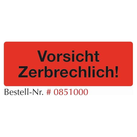 Warnetiketten Vorsicht Zerbrechlich 100x50mm Neon Rot Zweckform 7211 Pack 200 Stuck Kaufen Versandetiketten Bei Liebl De