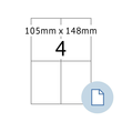 Etiketten Inkjet+Laser+Kopier 210x74,25 mm weiß Herma 8405 (PACK=2000 STÜCK) Produktbild