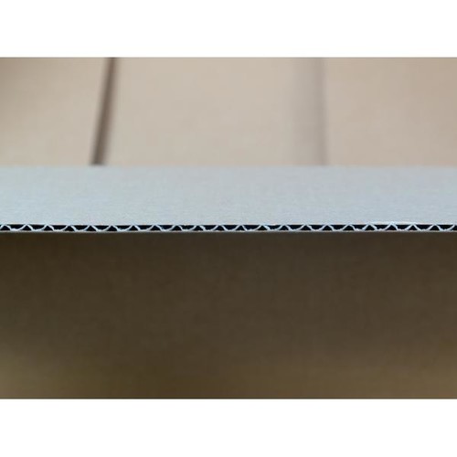 Wellpappe Faltkarton weiß 175 x 125 x 105mm / 1.20B / FEFCO 0201 Produktbild Additional View 2 L