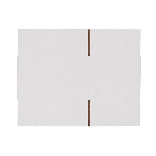 Wellpappe Faltkarton weiß 175 x 125 x 105mm / 1.20B / FEFCO 0201 Produktbild Additional View 1 L