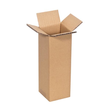 Wellpappe Faltkarton braun 90 x 90 x 280mm / 2.30BC / FEFCO 0201 Produktbild Additional View 1 S