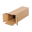 Wellpappe Faltkarton braun 90 x 90 x 280mm / 2.30BC / FEFCO 0201 Produktbild