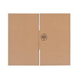 Wellpappe Faltkarton braun 180 x 180 x 100mm / 2.20BC / FEFCO 0201 Produktbild Additional View 1 S