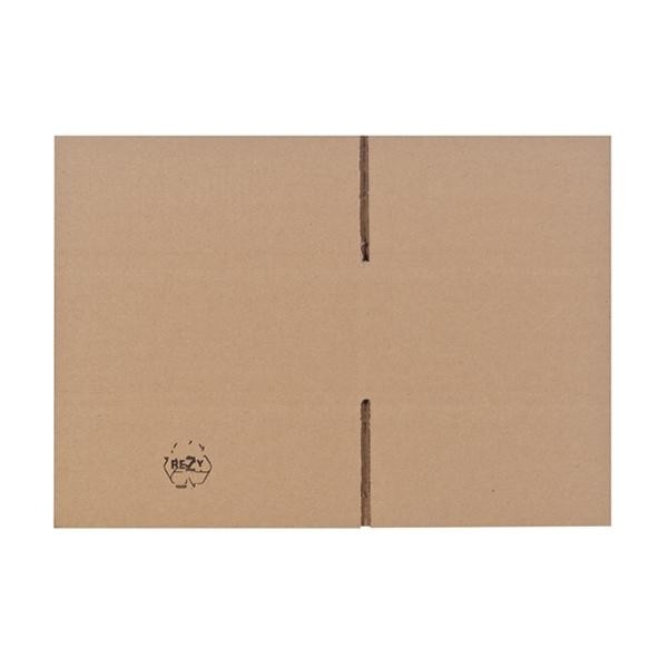 Wellpappe Faltkarton braun 250 x 200 x 100mm / 2.30BC / FEFCO 0201 Produktbild Additional View 1 XL