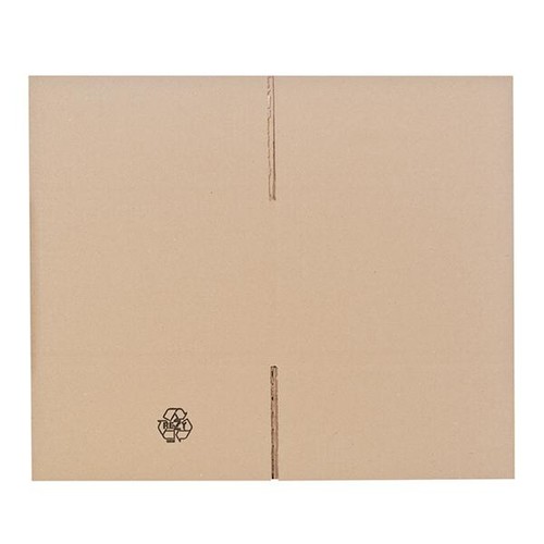 Wellpappe Faltkarton braun 280 x 280 x 180mm / 1.20C / FEFCO 0201 Produktbild Additional View 1 L