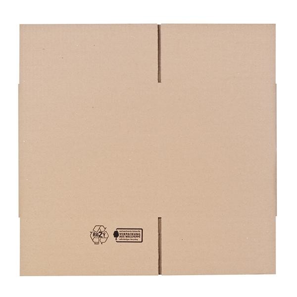 Wellpappe Faltkarton braun 300 x 250 x 280mm / 1.30C / FEFCO 0201 Produktbild Additional View 1 XL