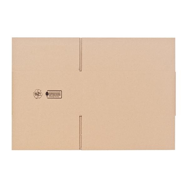 Wellpappe Faltkarton braun 305 x 220 x 130mm / 1.20C / FEFCO 0201 Produktbild Additional View 1 XL