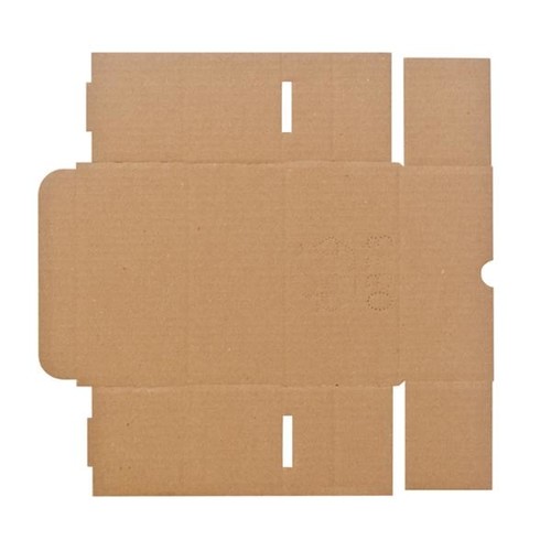 Wellpappe Stanzverpackung braun 160 x 83 x 68mm / 1.20B / zum Krempeln Produktbild