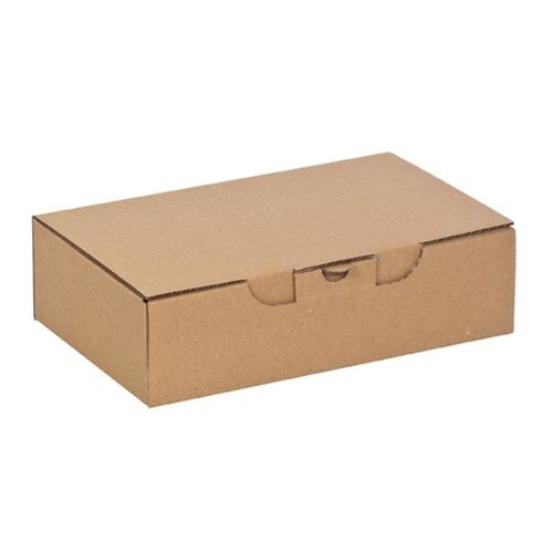 Wellpappe Stanzverpackung braun 268 x 155 x 69mm / 1.20B / zum Krempeln Produktbild Additional View 1 L