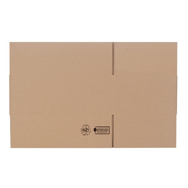 Wellpappe Faltkarton braun 400 x 250 x 150mm / 1.20C / FEFCO 0201 Produktbild Additional View 1 XL