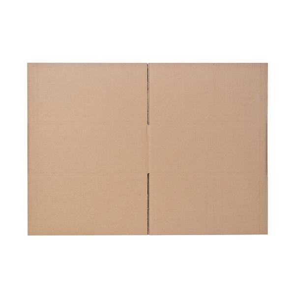 Wellpappe Faltkarton braun 500 x 500 x 200mm / 2.30BC / FEFCO 0201 MIT DRUCK: "8910190" Produktbild Additional View 1 XL